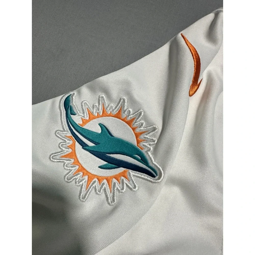 NFL On The Field Miami Dolphins White 23 Jay Ajayi Jersey L